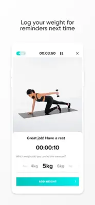 POWER Workout with the Stars android App screenshot 3